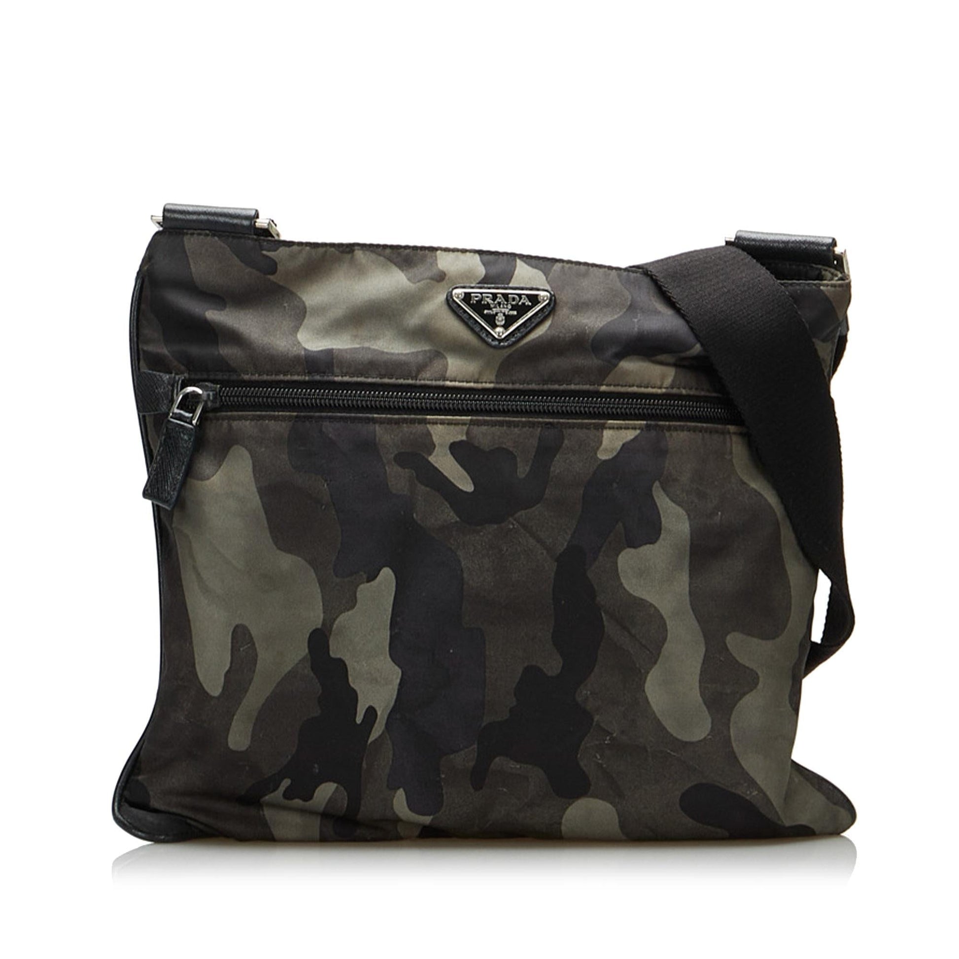 Prada Tessuto Camouflage Crossbody Bag - Rovelle Bags