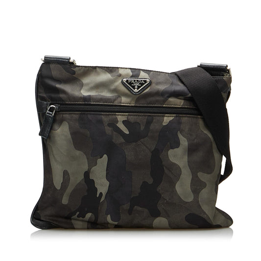 Prada Tessuto Camouflage Crossbody Bag - Rovelle Bags