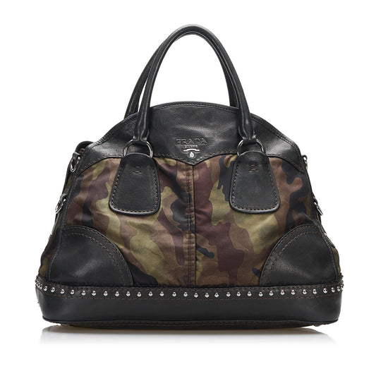 Prada Tessuto Camouflage Satchel - Rovelle Bags