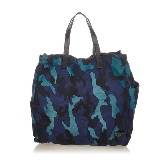 Prada Tessuto Camouflage Tote Bag - Rovelle Bags