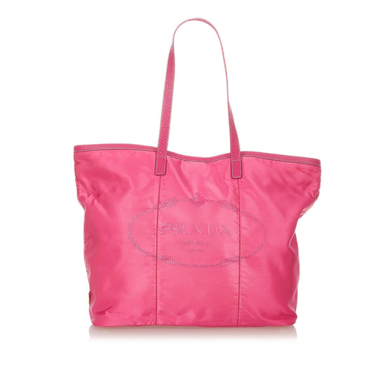 Prada Tessuto Canapa Tote Handbag Style 2 - Rovelle Bags