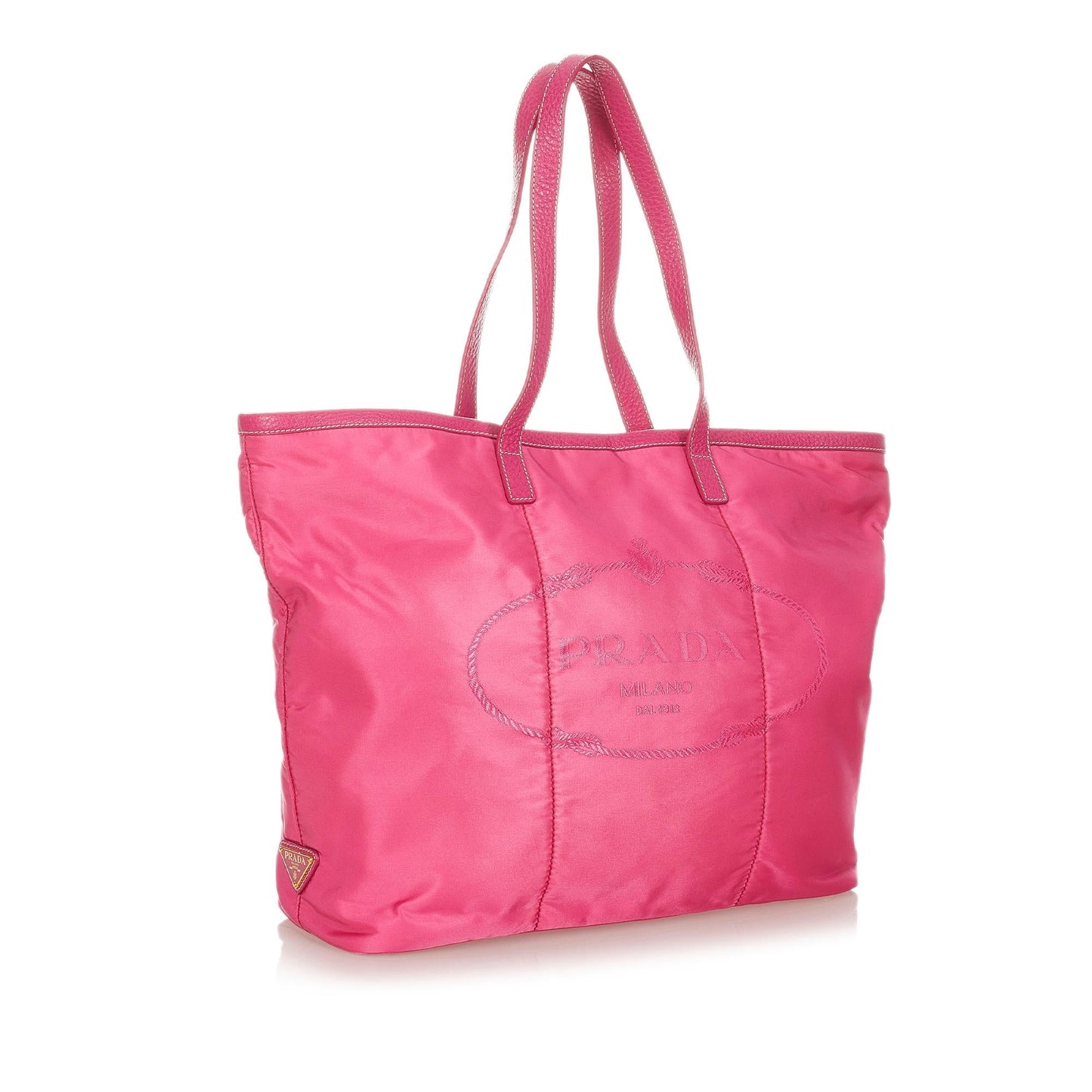 Prada Tessuto Canapa Tote Handbag Style 2 - Rovelle Bags