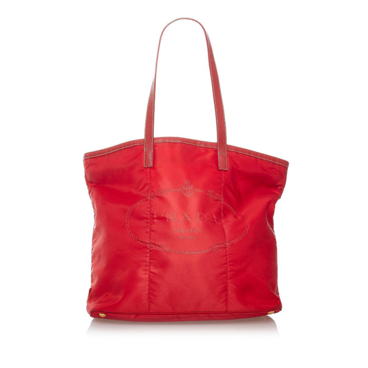 Prada Tessuto Canapa Tote Handbag - Rovelle Bags