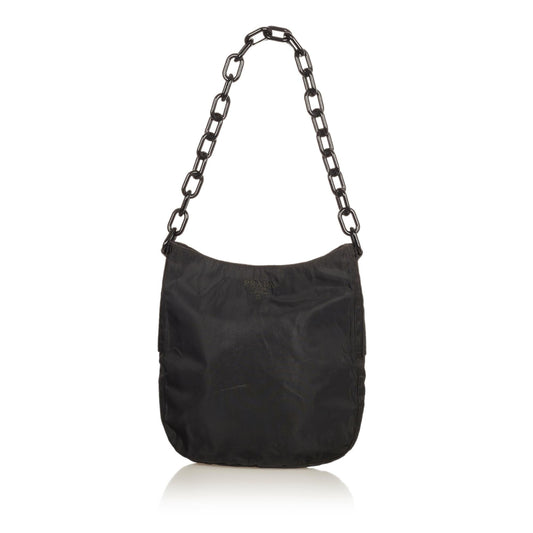 Prada Tessuto Chain Shoulder Bag Style 9 - Rovelle Bags