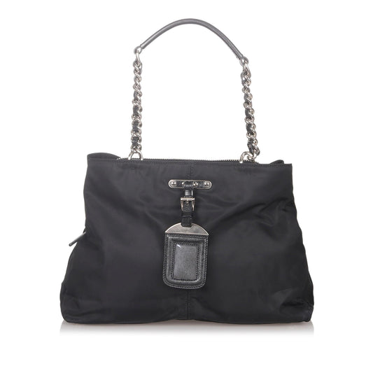 Prada Tessuto Chain Shoulder Bag Style 5 - Rovelle Bags