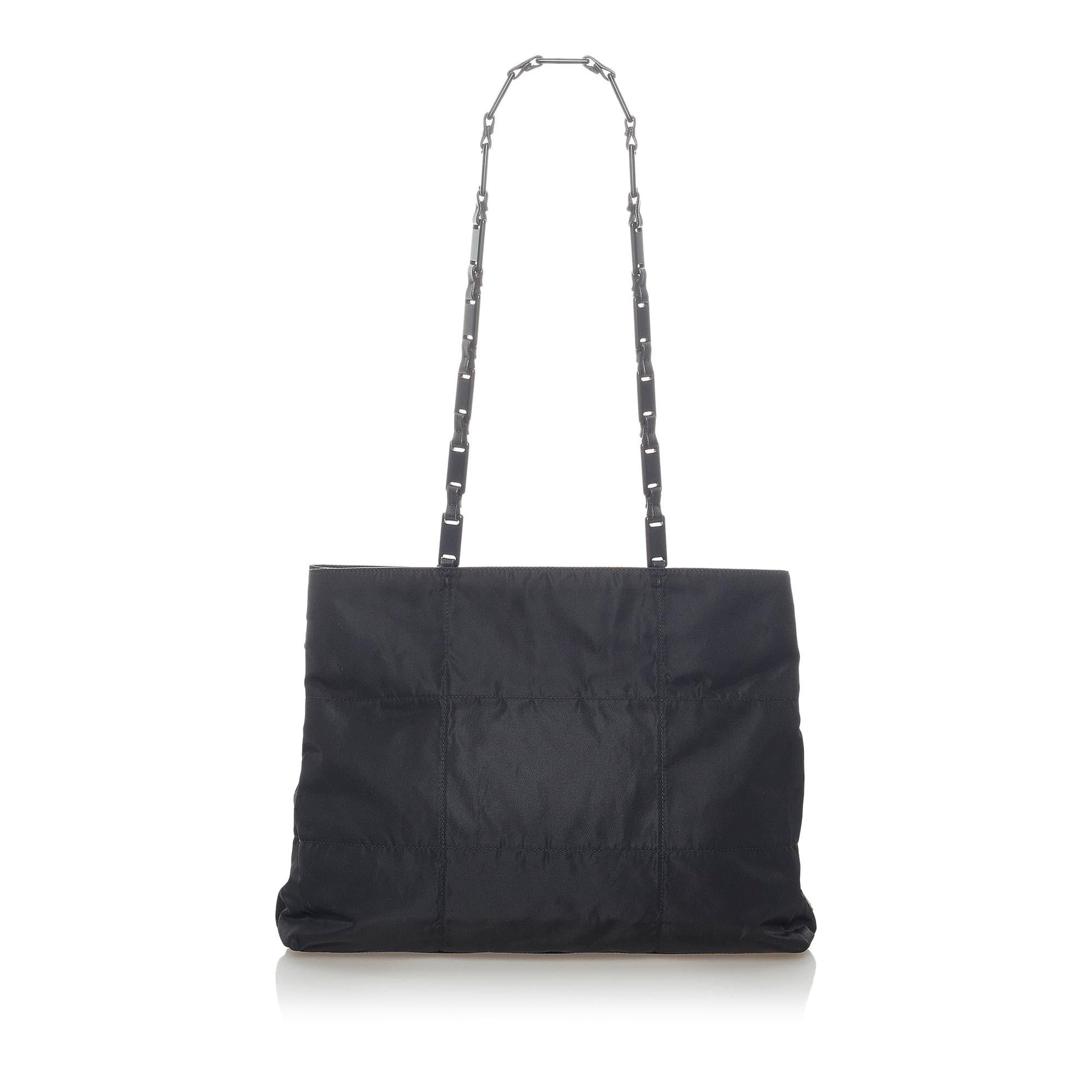 Prada Tessuto Chain Shoulder Bag - Rovelle Bags