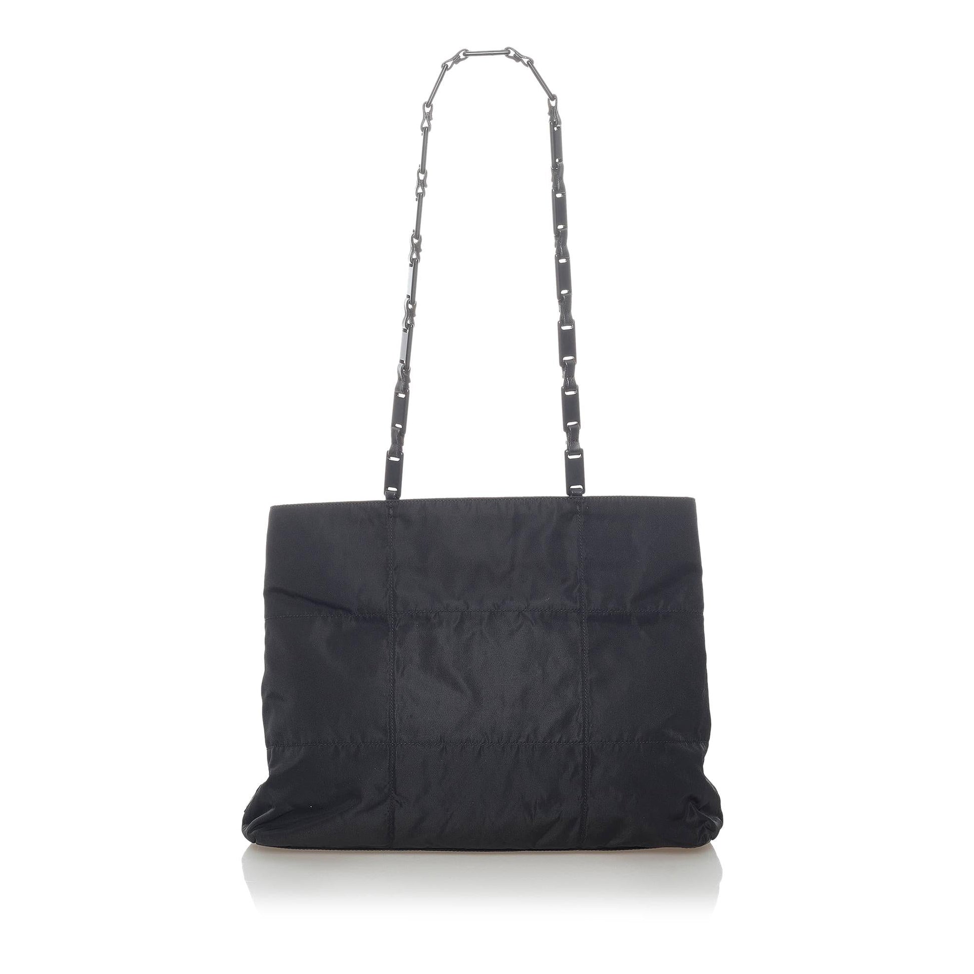 Prada Tessuto Chain Shoulder Bag - Rovelle Bags