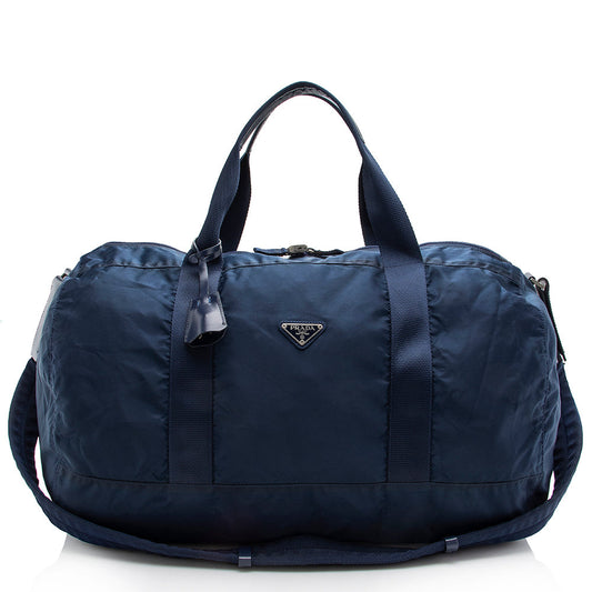 Prada Tessuto Duffel Bag Handbag - Rovelle Bags