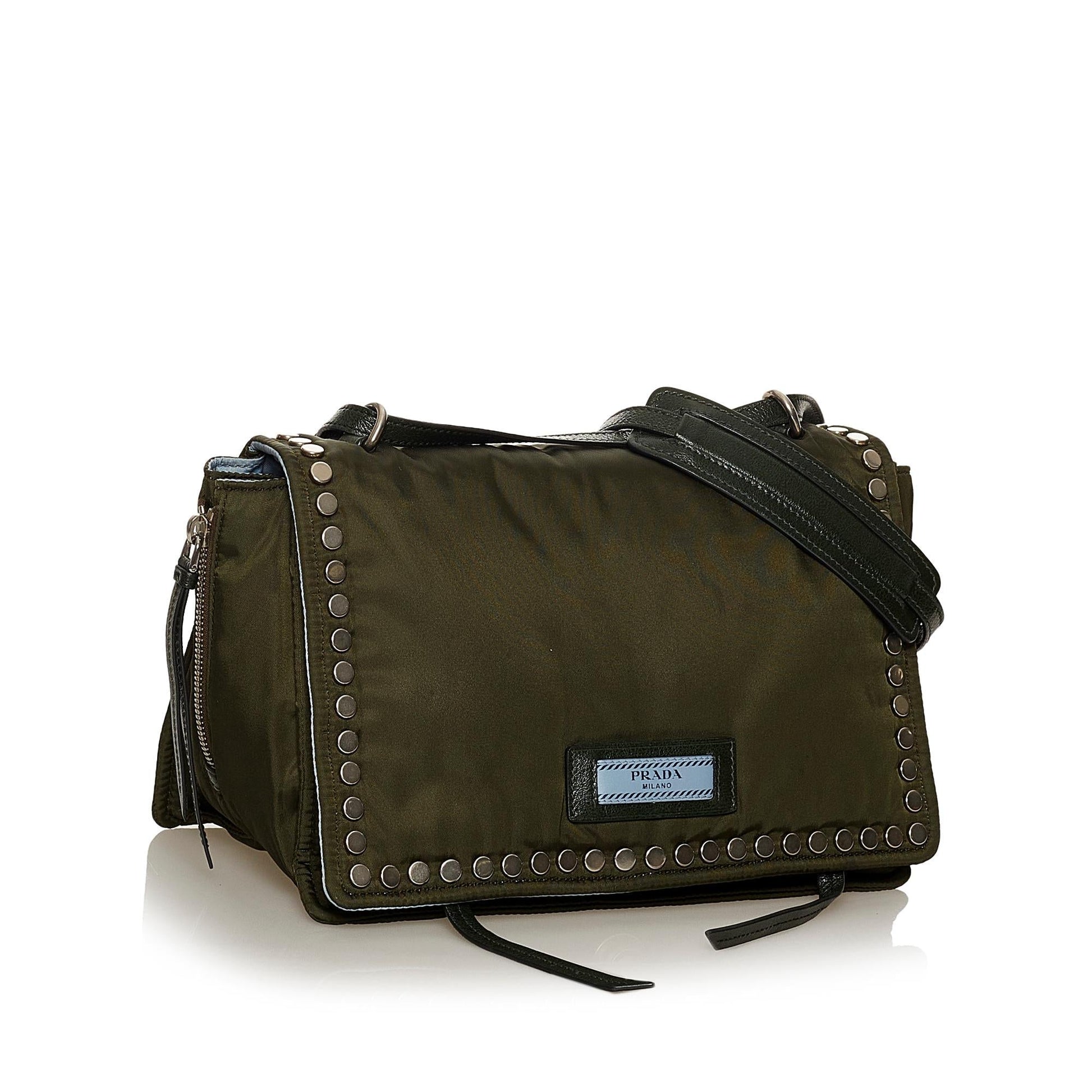 Prada Tessuto Etiquette Crossbody Bag Style 2 - Rovelle Bags