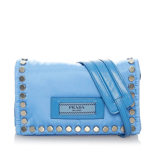 Prada Tessuto Etiquette Crossbody Bag - Rovelle Bags