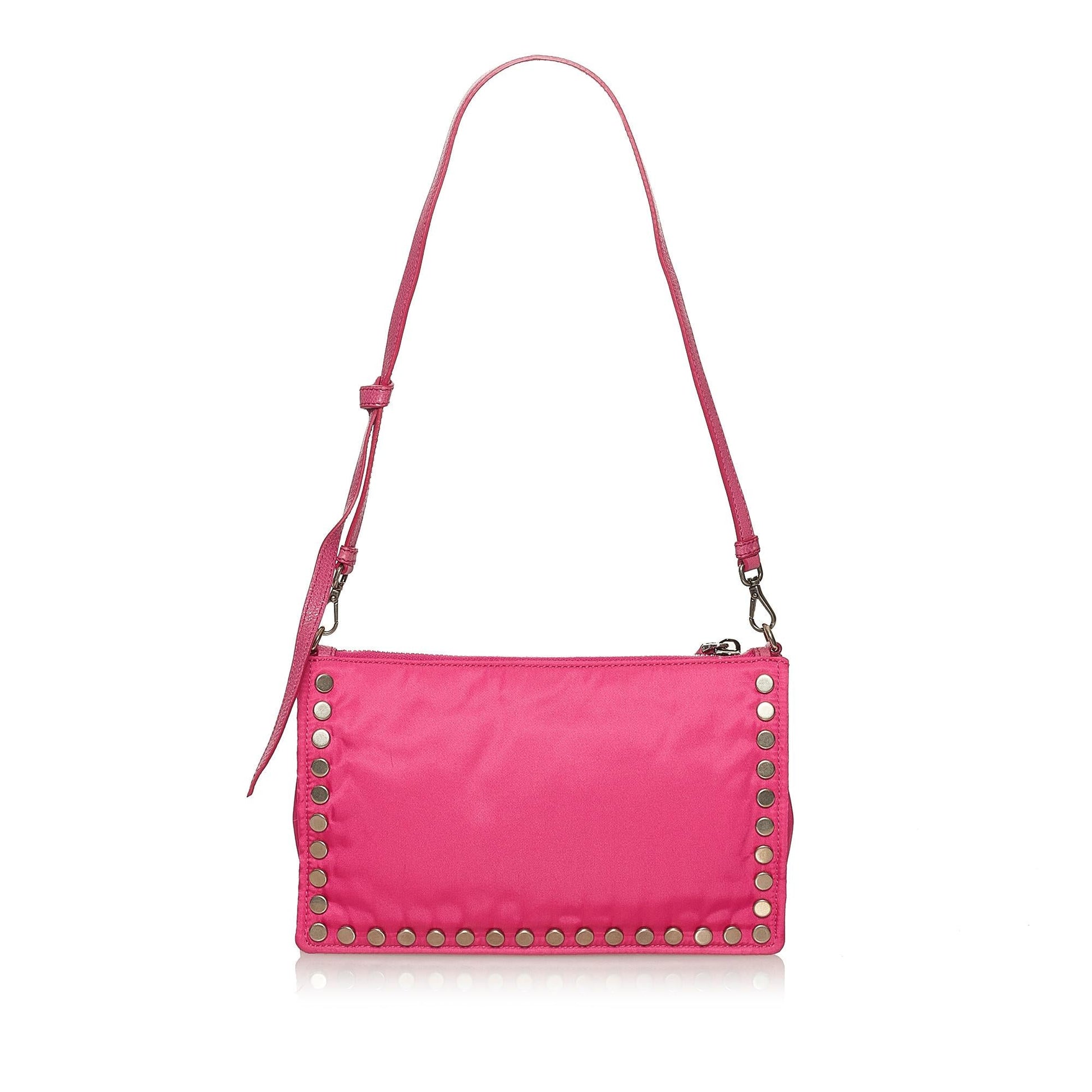Prada Tessuto Etiquette Shoulder Bag - Rovelle Bags