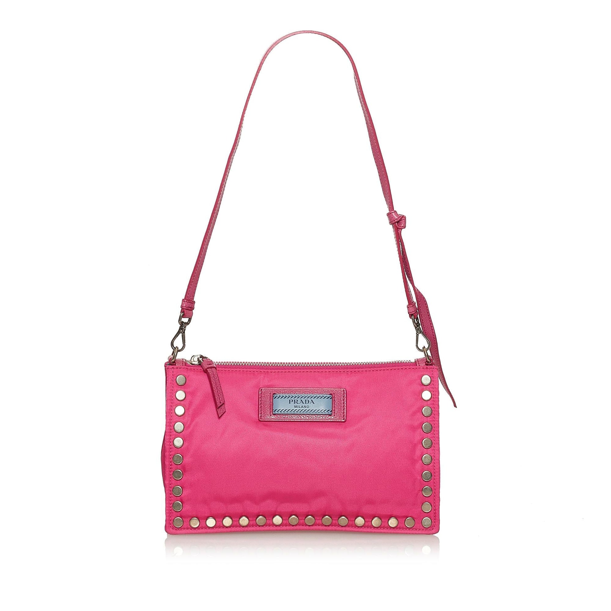 Prada Tessuto Etiquette Shoulder Bag - Rovelle Bags