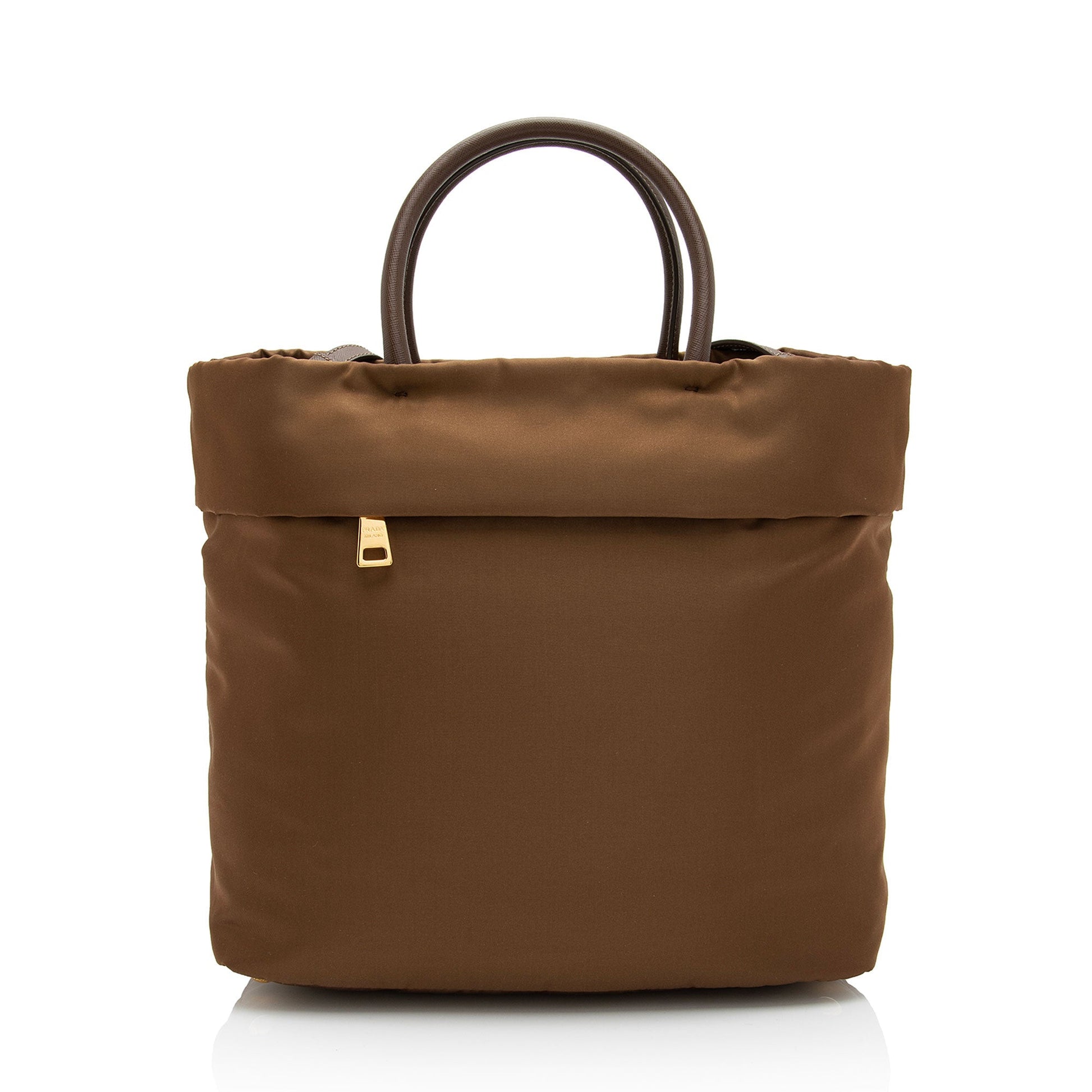 Prada Tessuto Front Pocket Medium Convertible Tote - Rovelle Bags