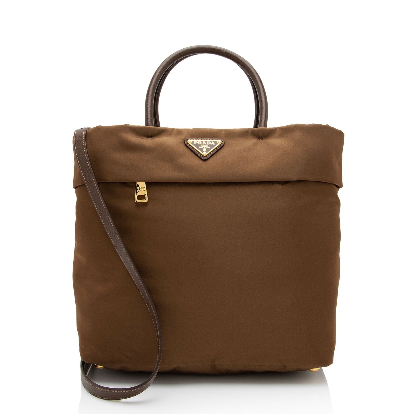 Prada Tessuto Front Pocket Medium Convertible Tote - Rovelle Bags