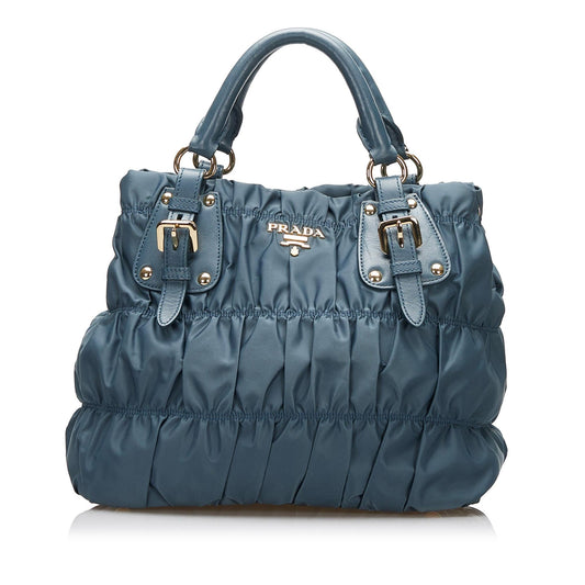 Prada Tessuto Gaufre Handbag - Rovelle Bags