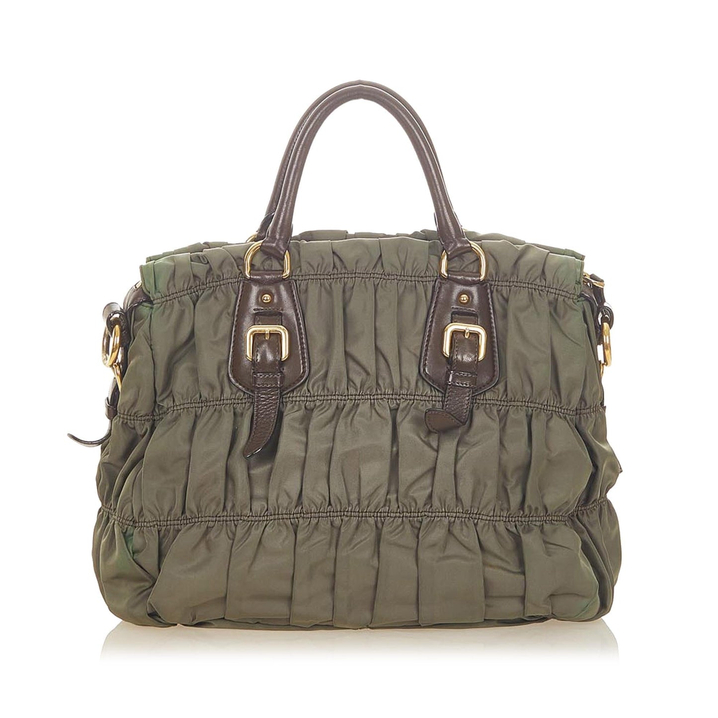 Prada Tessuto Gaufre Satchel Style 17 - Rovelle Bags