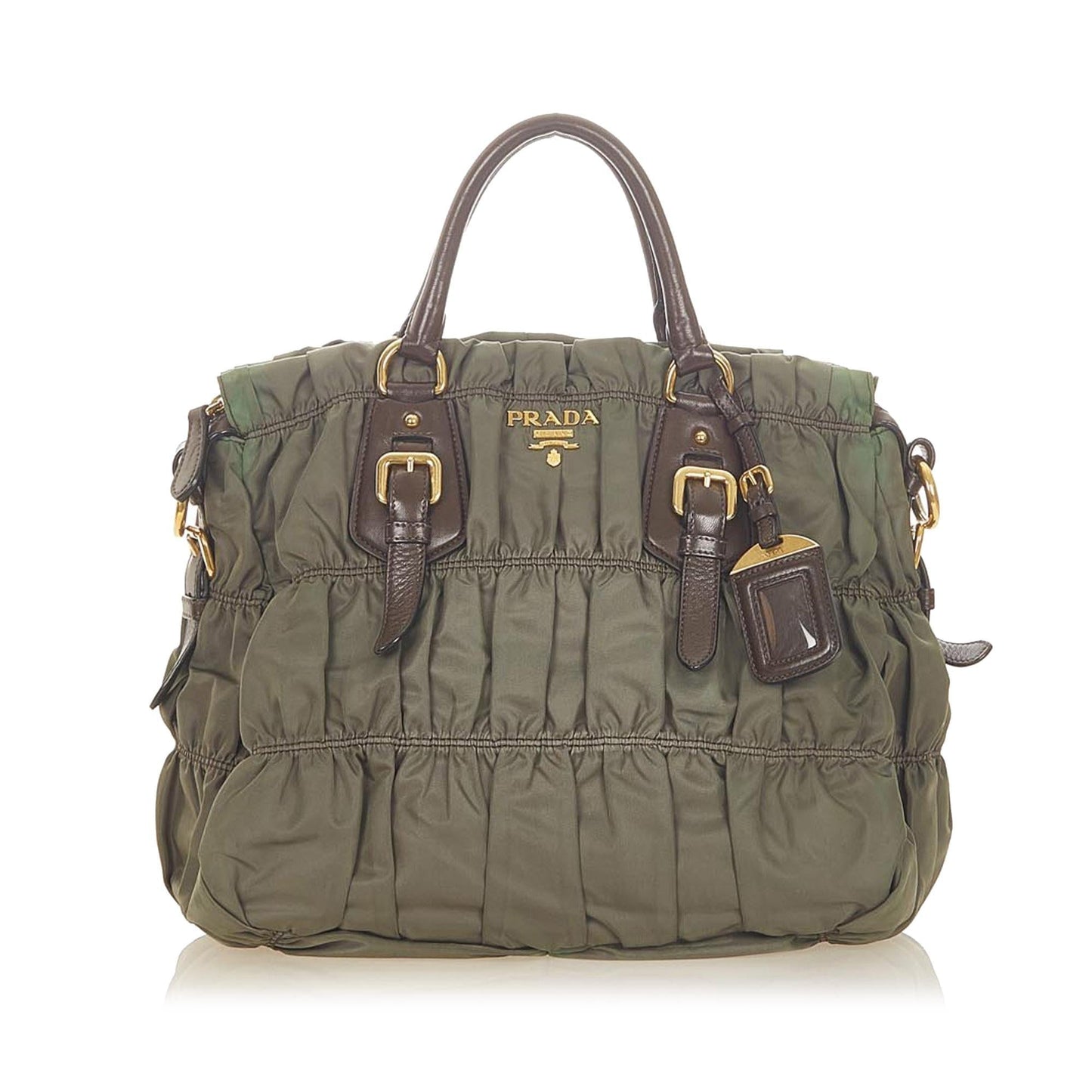 Prada Tessuto Gaufre Satchel Style 17 - Rovelle Bags