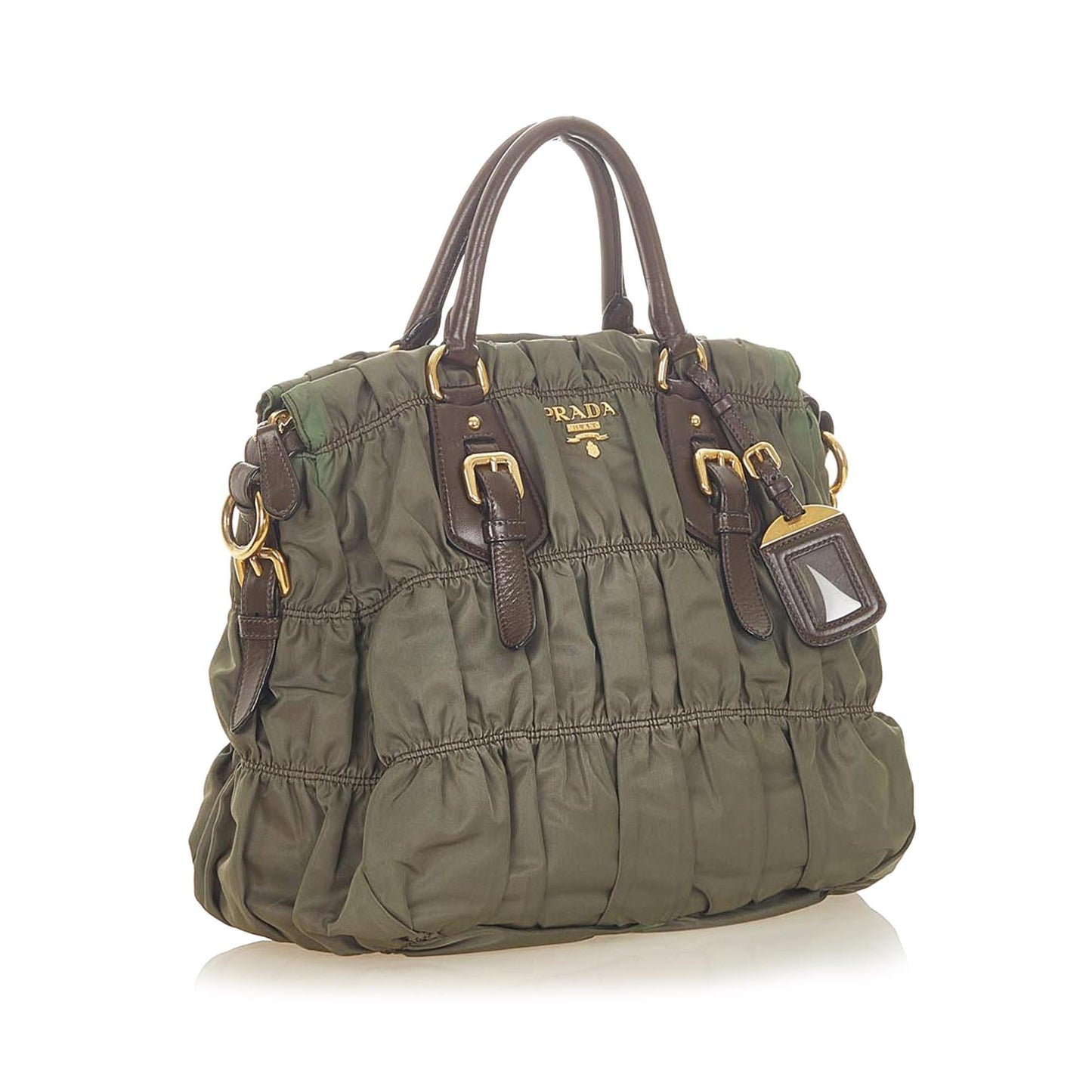 Prada Tessuto Gaufre Satchel Style 17 - Rovelle Bags