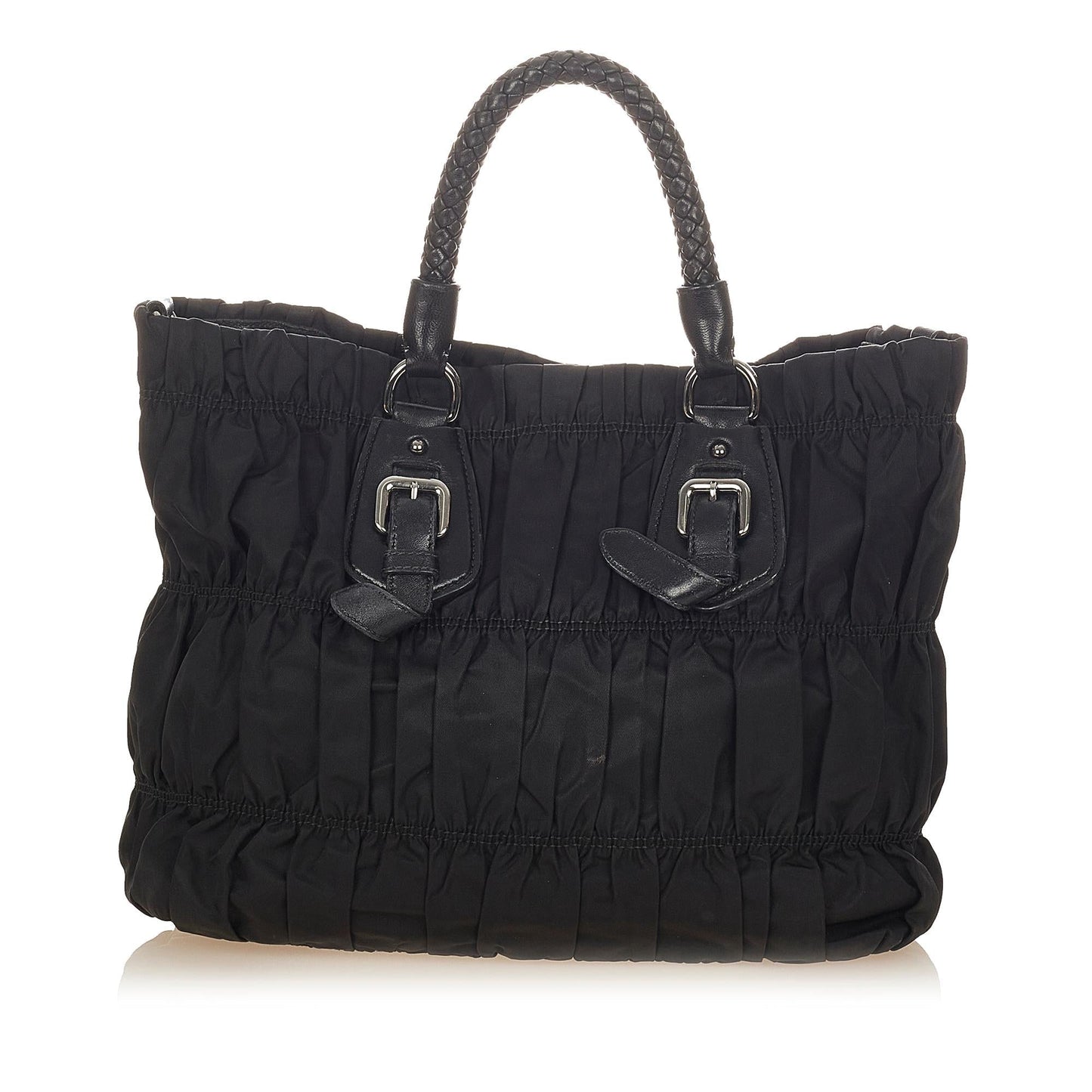 Prada Tessuto Gaufre Satchel Style 22 - Rovelle Bags