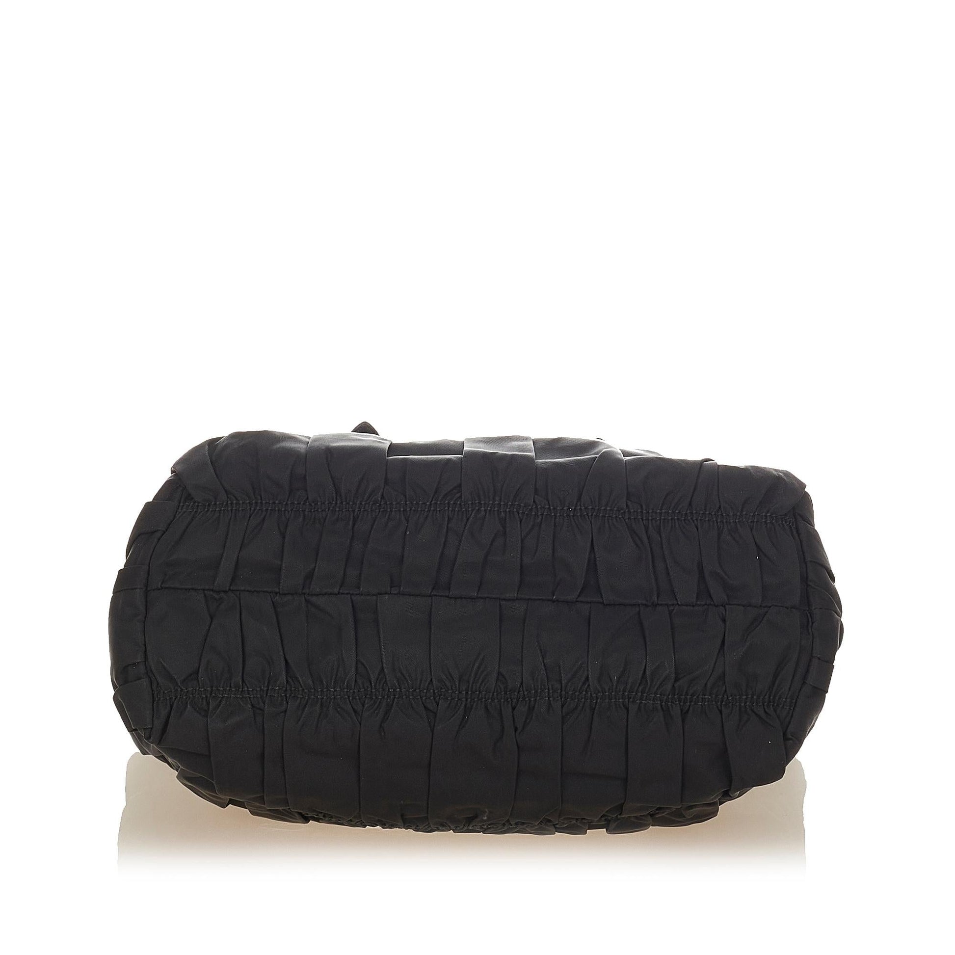 Prada Tessuto Gaufre Satchel Style 22 - Rovelle Bags