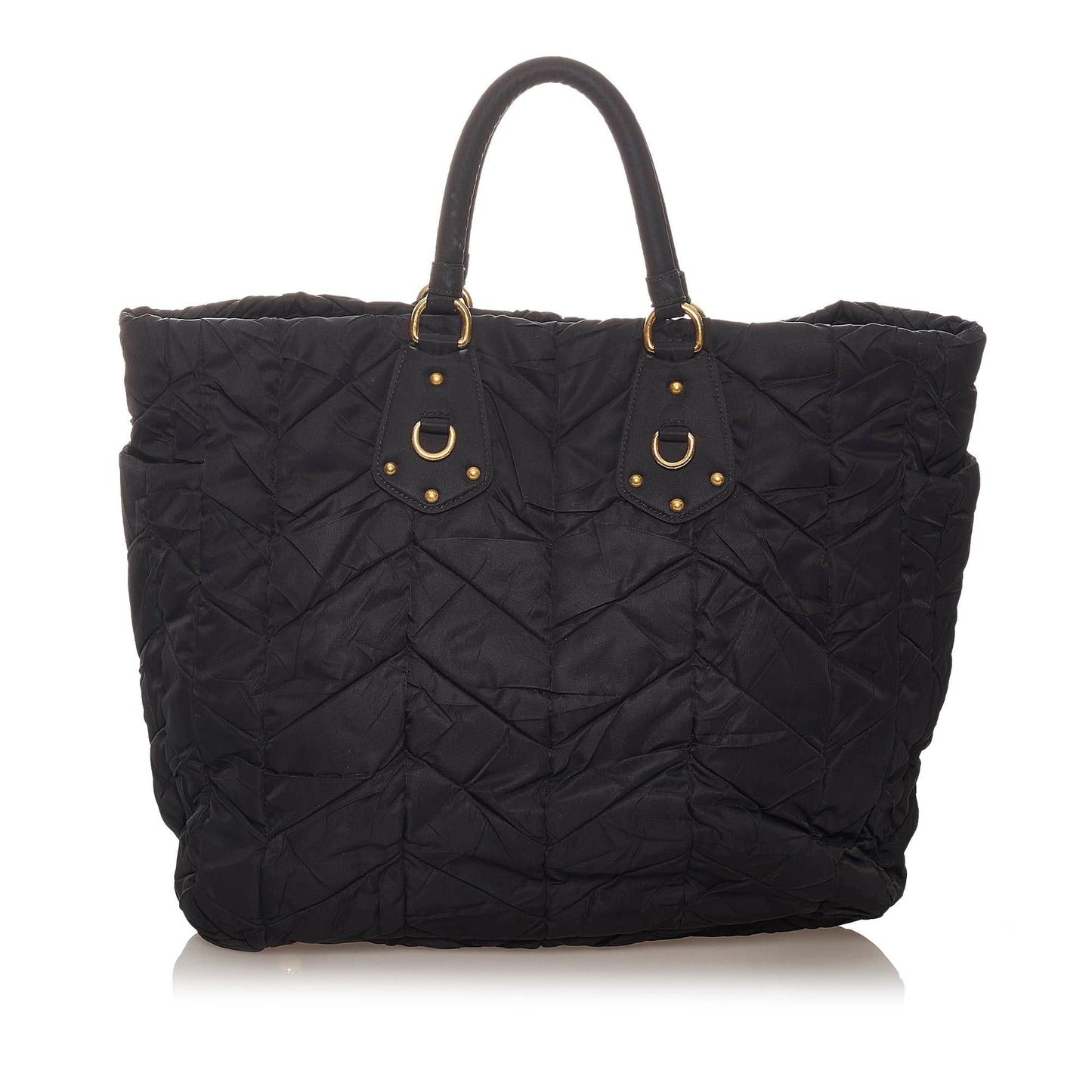 Prada Tessuto Gaufre Satchel Style 20 - Rovelle Bags
