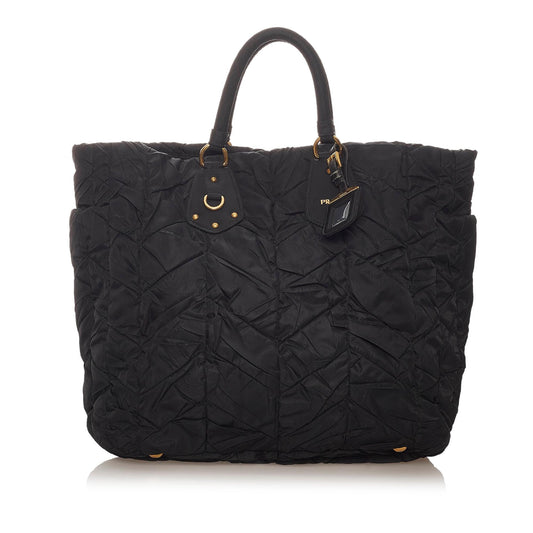 Prada Tessuto Gaufre Satchel Style 20 - Rovelle Bags