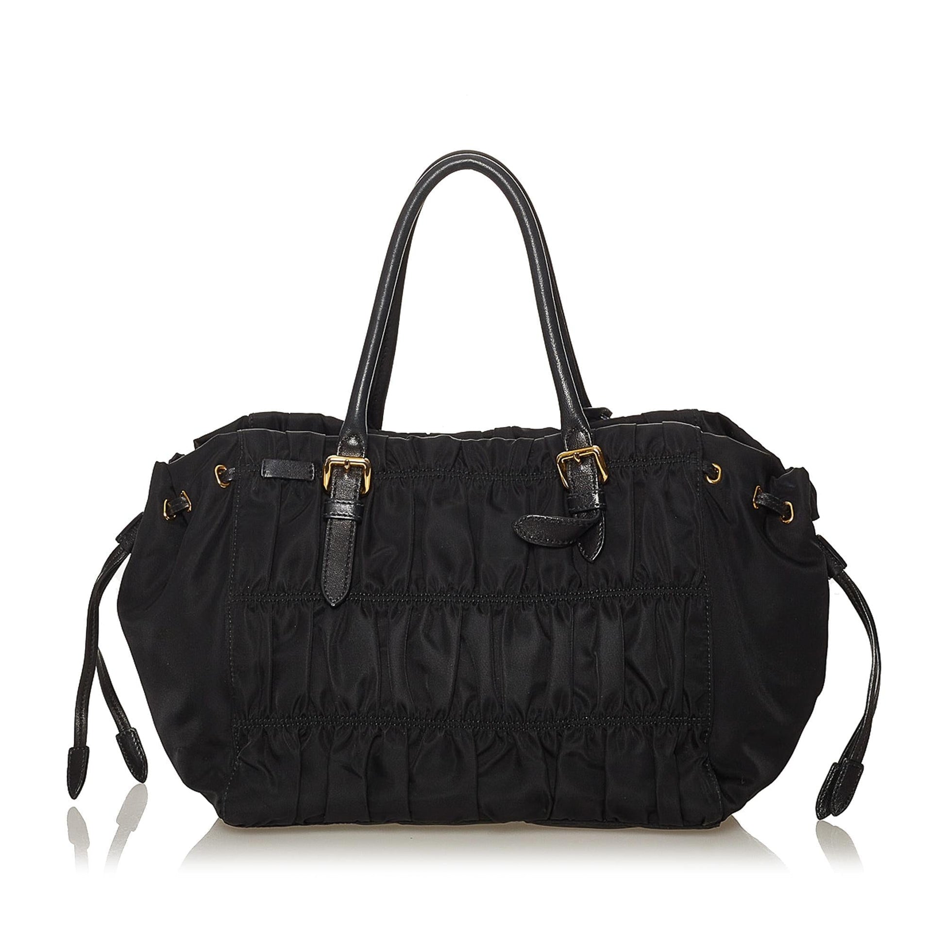 Prada Tessuto Gaufre Satchel Style 16 - Rovelle Bags