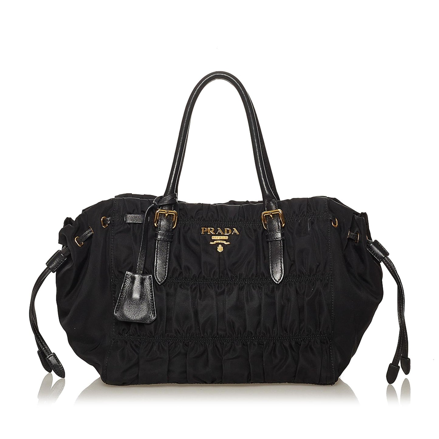 Prada Tessuto Gaufre Satchel Style 16 - Rovelle Bags