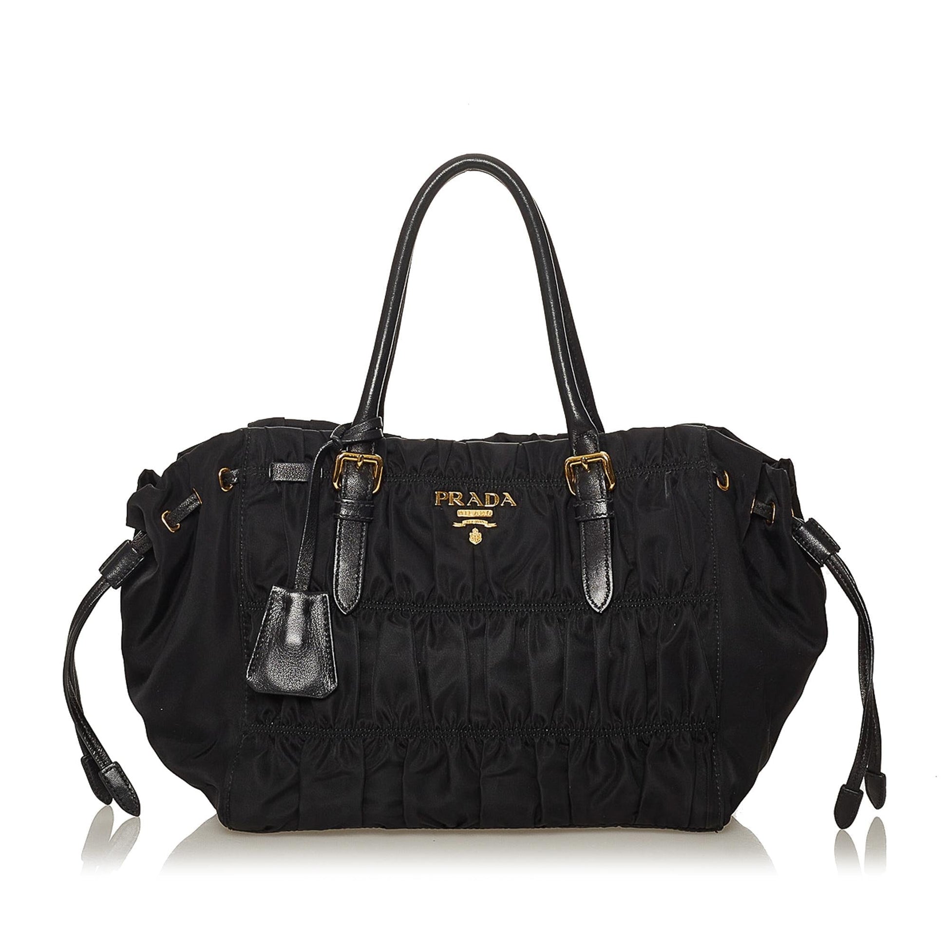 Prada Tessuto Gaufre Satchel Style 16 - Rovelle Bags