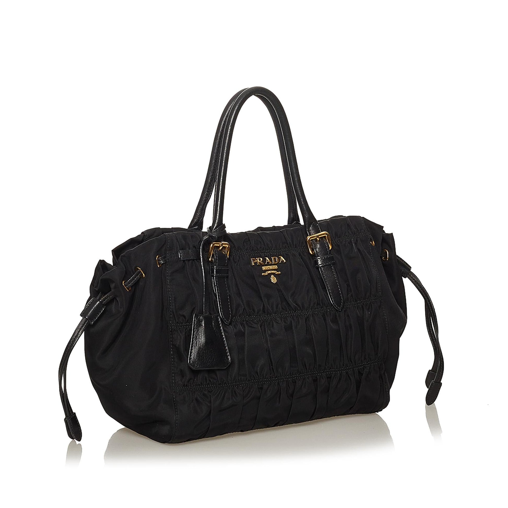 Prada Tessuto Gaufre Satchel Style 16 - Rovelle Bags