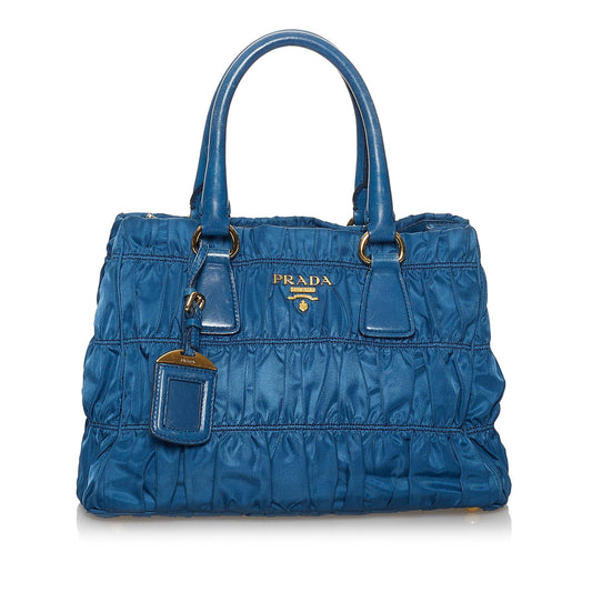 Prada Tessuto Gaufre Satchel Style 14 - Rovelle Bags