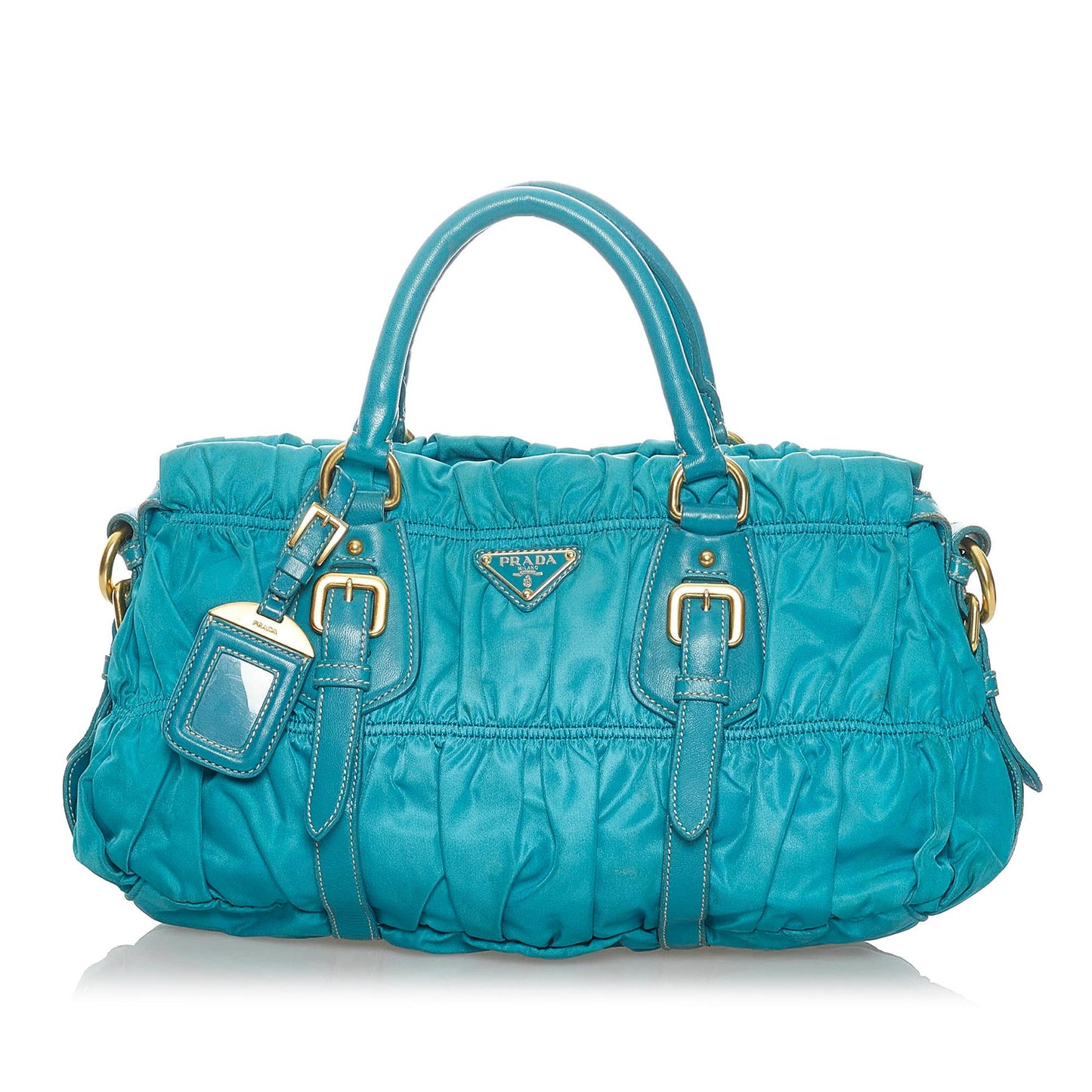 Prada Tessuto Gaufre Satchel Style 13 - Rovelle Bags