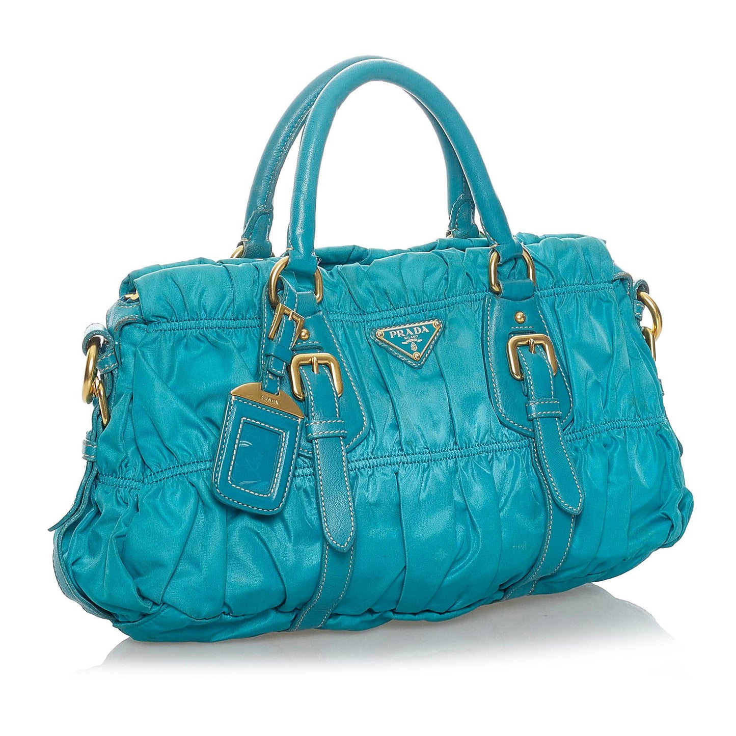Prada Tessuto Gaufre Satchel Style 13 - Rovelle Bags
