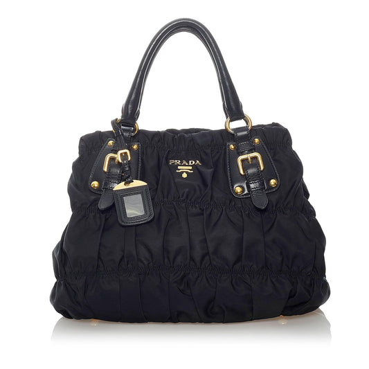 Prada Tessuto Gaufre Satchel Style 11 - Rovelle Bags