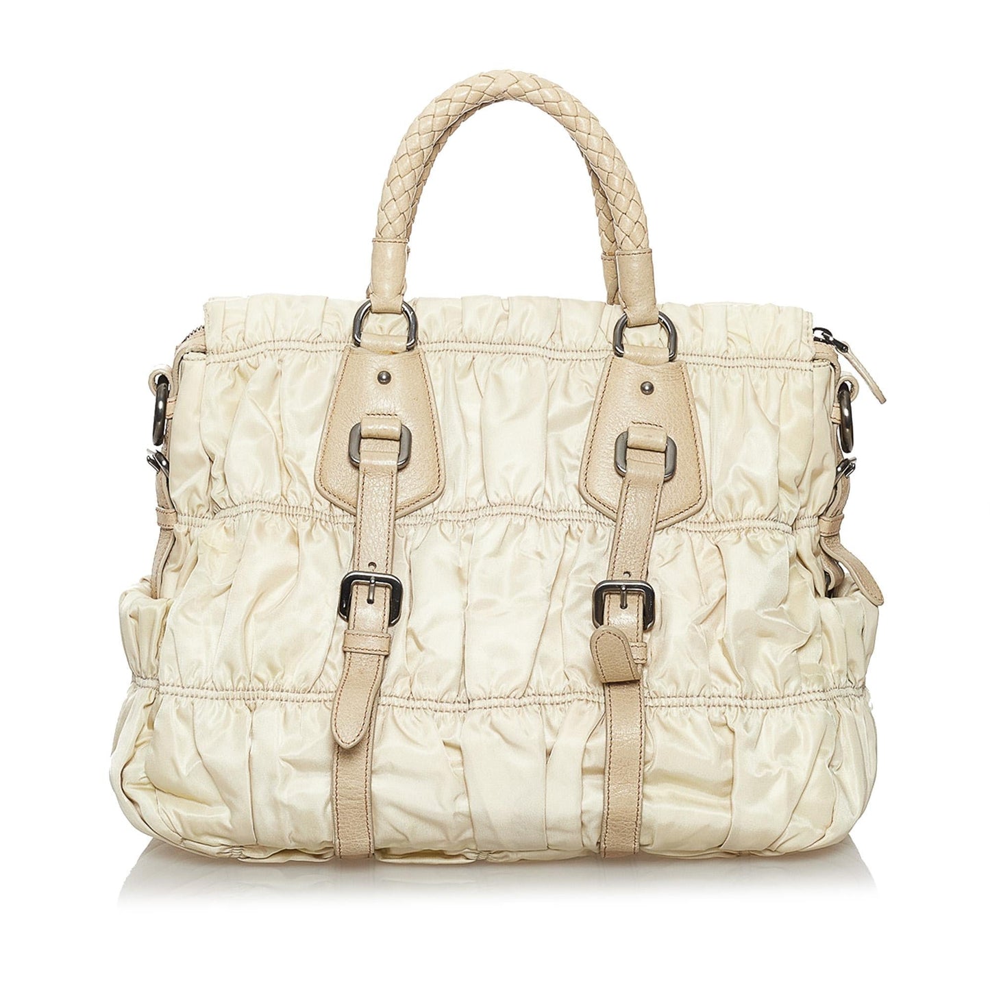Prada Tessuto Gaufre Satchel Style 9 - Rovelle Bags