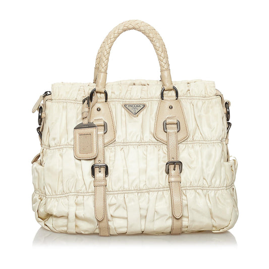 Prada Tessuto Gaufre Satchel Style 9 - Rovelle Bags