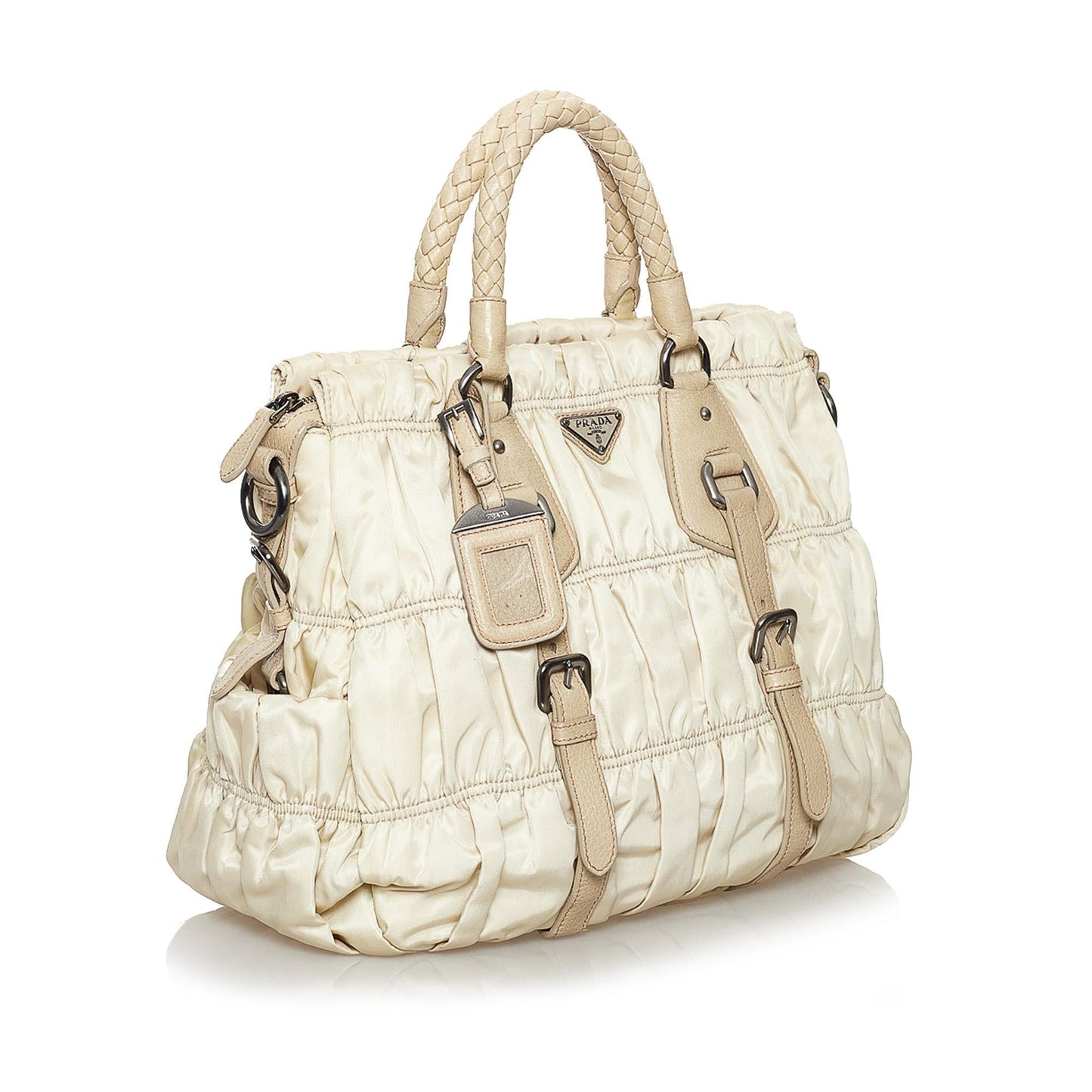 Prada Tessuto Gaufre Satchel Style 9 - Rovelle Bags