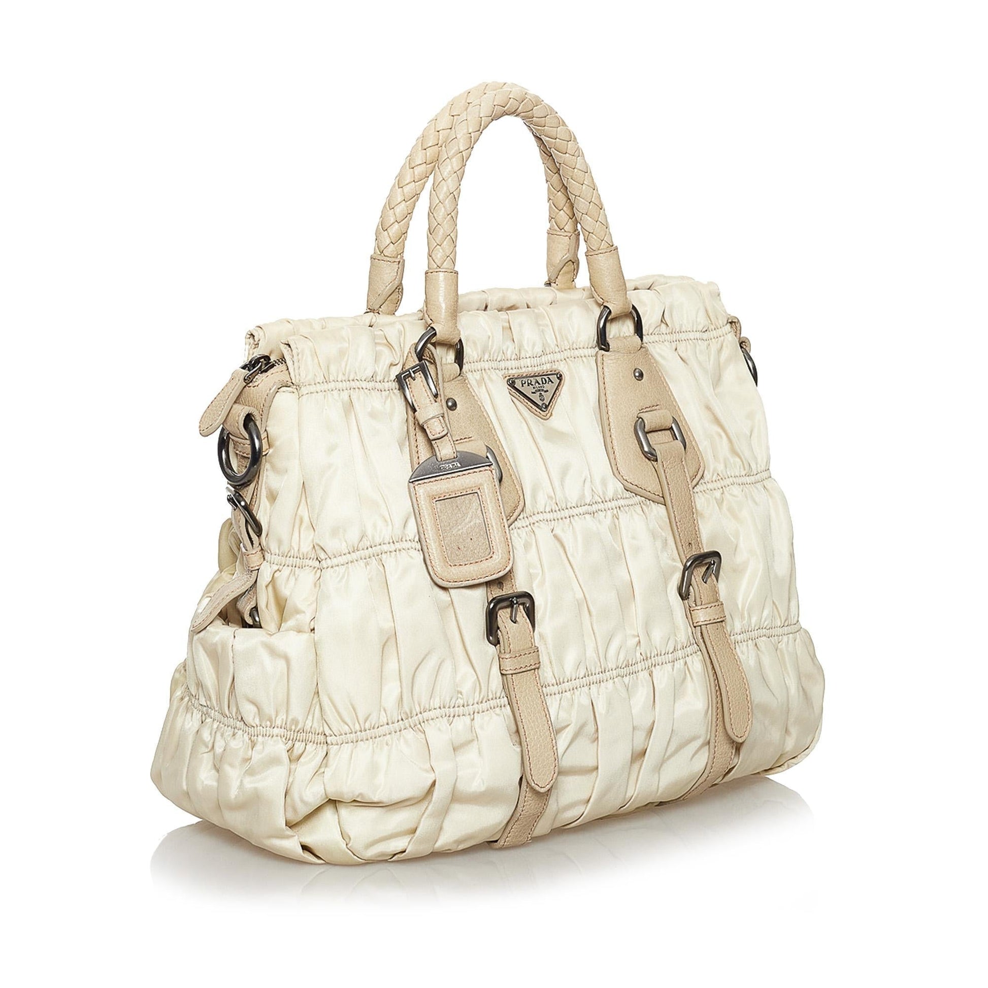 Prada Tessuto Gaufre Satchel Style 9 - Rovelle Bags