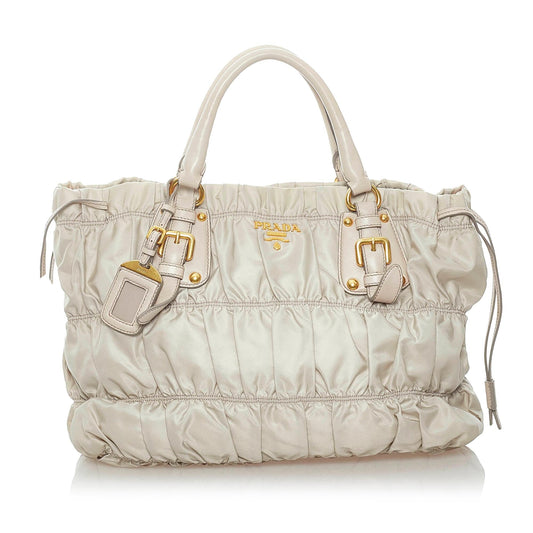 Prada Tessuto Gaufre Satchel Style 7 - Rovelle Bags