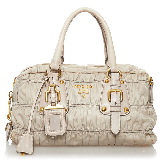 Prada Tessuto Gaufre Satchel Style 6 - Rovelle Bags
