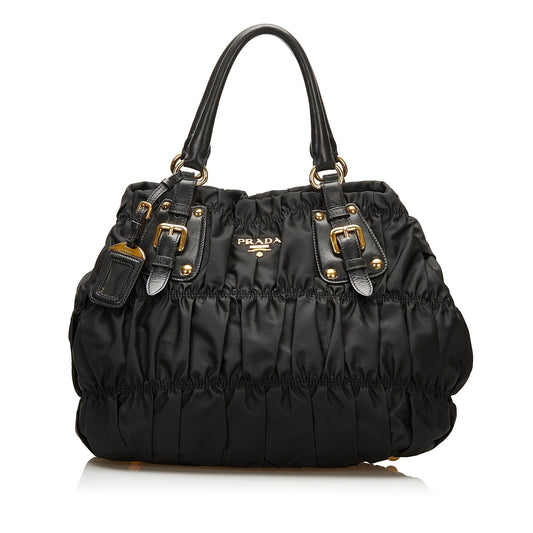 Prada Tessuto Gaufre Satchel Style 3 - Rovelle Bags