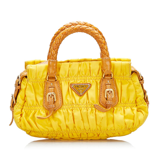 Prada Tessuto Gaufre Satchel - Rovelle Bags