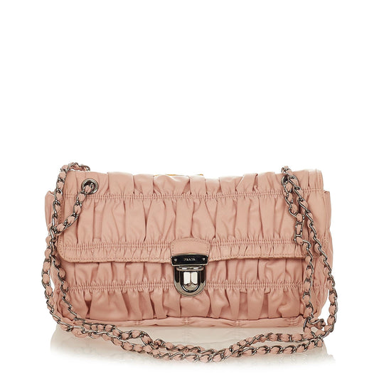 Prada Tessuto Gaufre Shoulder Bag Style 2 - Rovelle Bags