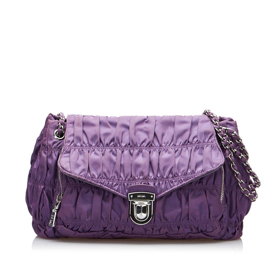 Prada Tessuto Gaufre Shoulder Bag - Rovelle Bags