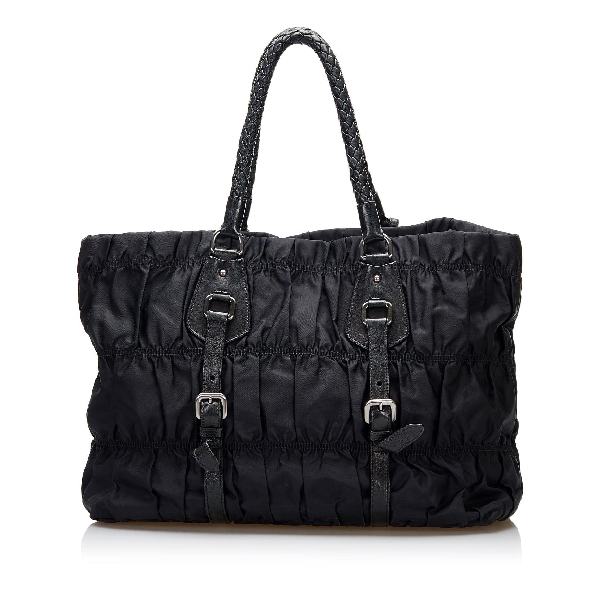 Prada Tessuto Gaufre Tote Style 2 - Rovelle Bags