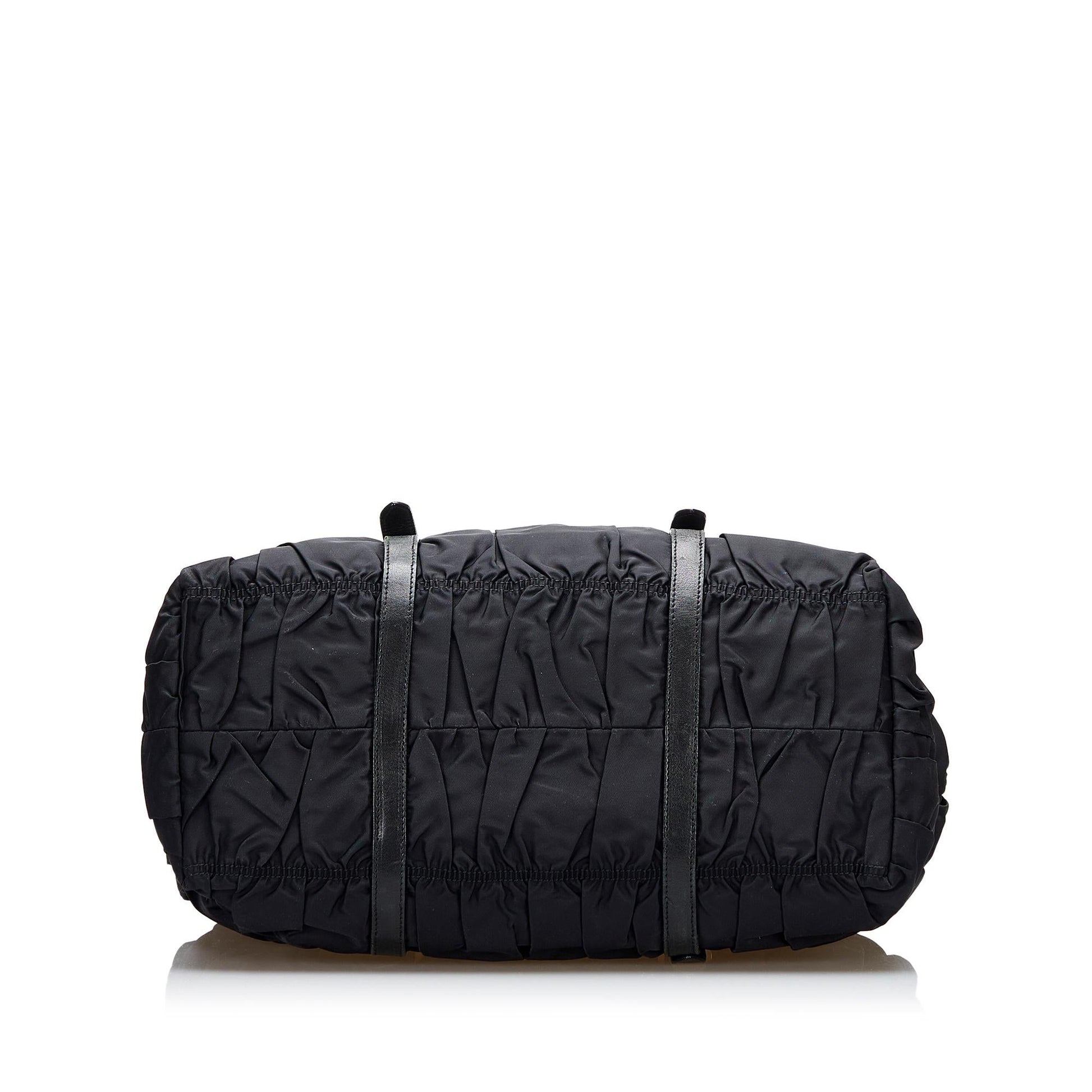 Prada Tessuto Gaufre Tote Style 2 - Rovelle Bags