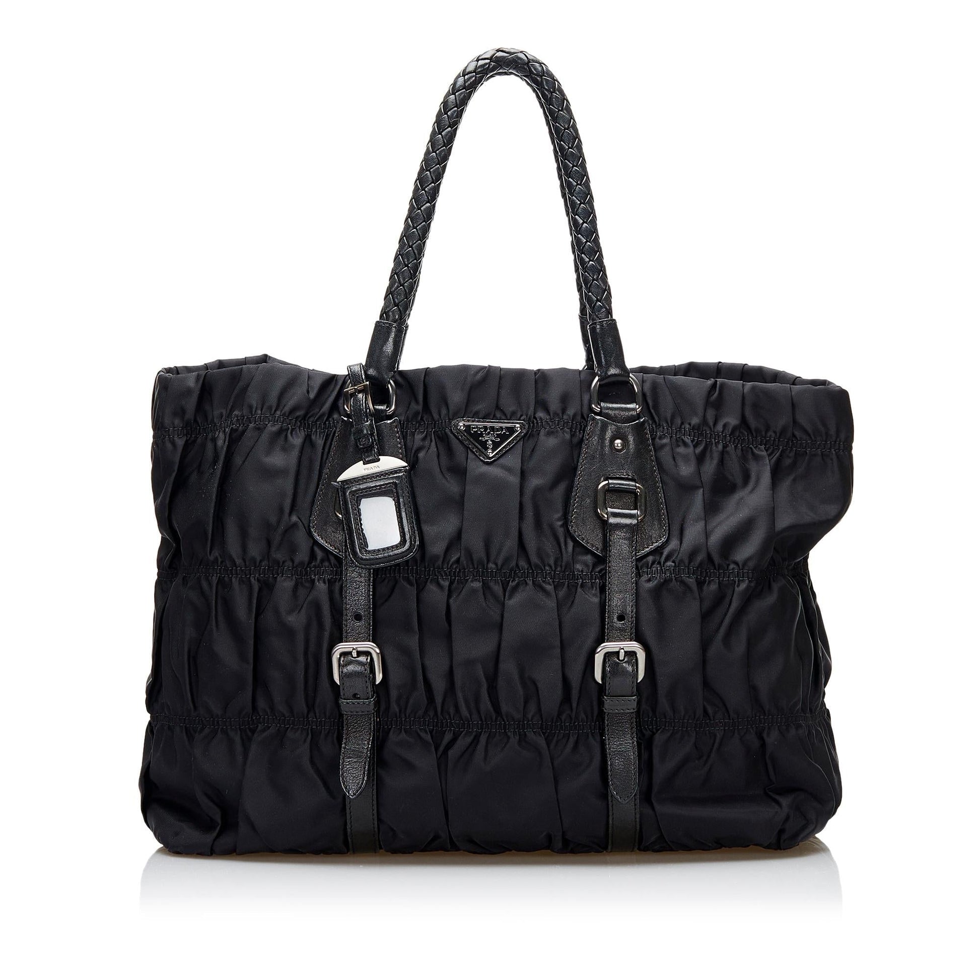 Prada Tessuto Gaufre Tote Style 2 - Rovelle Bags