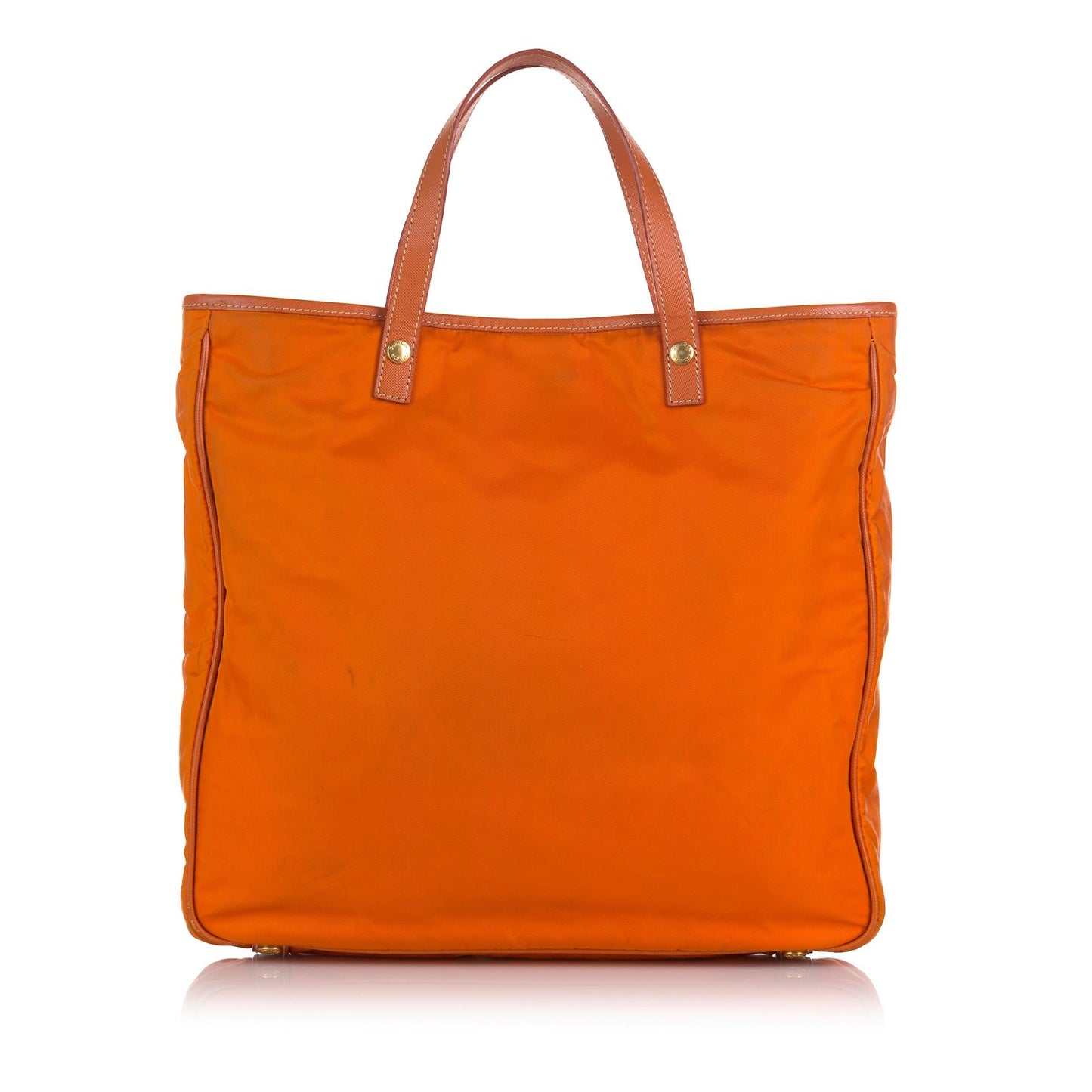 Prada Tessuto Logo Oro Satchel Style 2 - Rovelle Bags