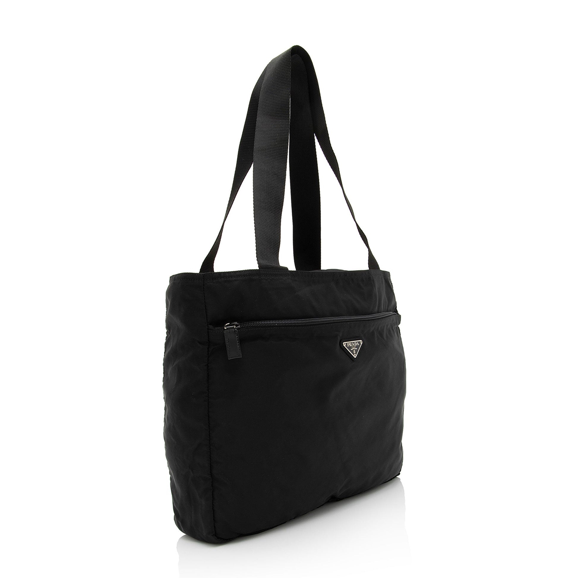 Prada Tessuto Medium Zip Top Tote - Rovelle Bags