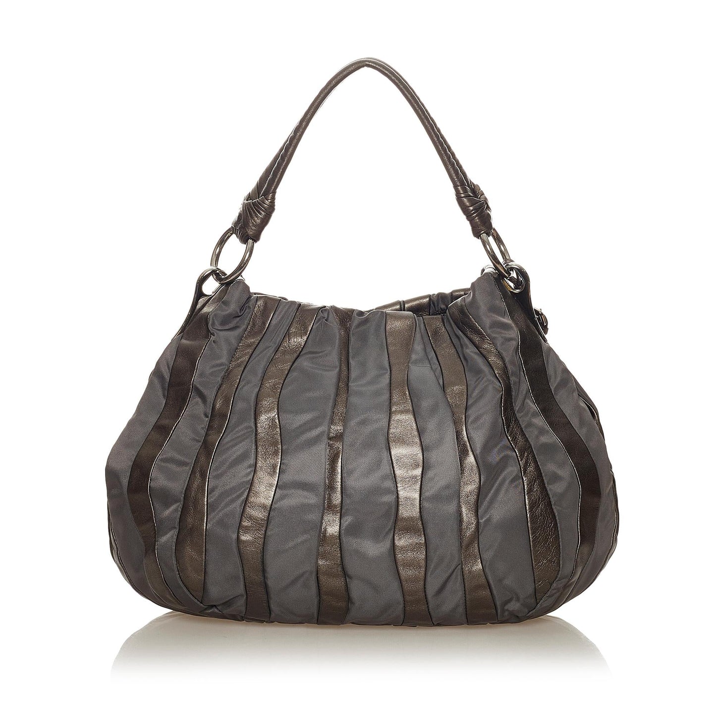 Prada Tessuto Nappa Waves Hobo Bag - Rovelle Bags